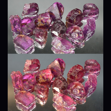 Grape garnet Rhodolite rough 10.52 gr.