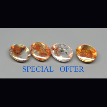 Quarzo ematoide lotto 11.41 ct.