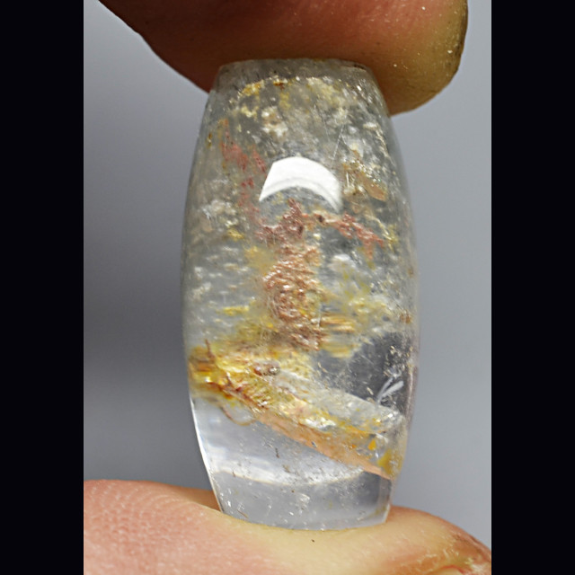 Lodolite quartz 17.93 ct.