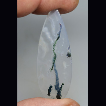 Green moss agate 23.66 ct.