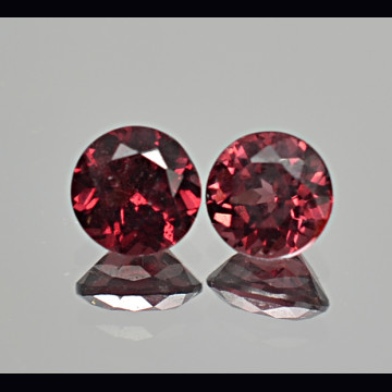 Rodolite coppia 1.26 ct.