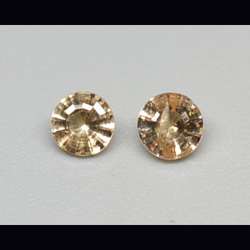 Hessonite pair  0.28 ct.