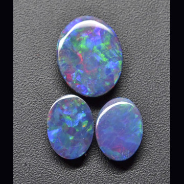 Opale doppietta parure 2.44 ct.