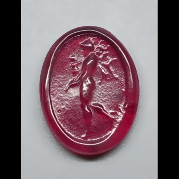 Glass cameo  Venus 4.98 ct.