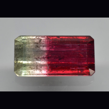 Bicolor tourmaline  8.95 ct.