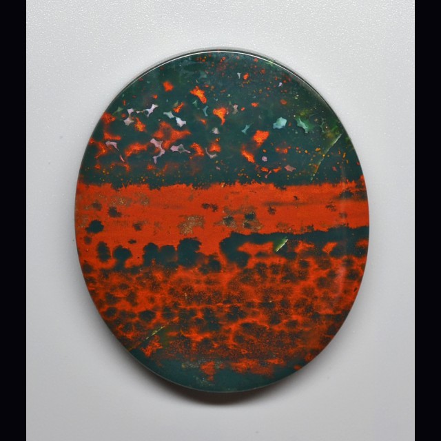 Heliotrope -bloodstone  67.38 ct.