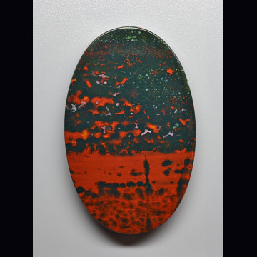 Heliotrope -bloodstone  71.30 ct.