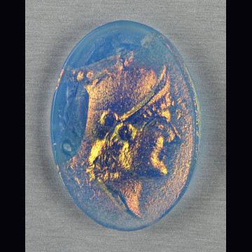 Glass cameo Athena 11.96 ct.