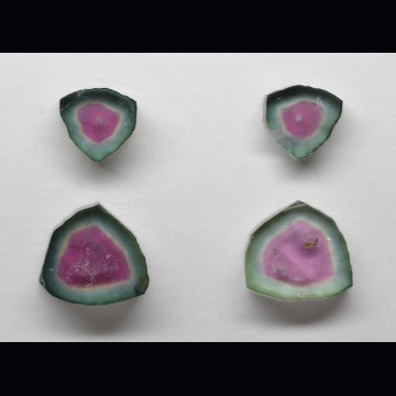 Tormalina anguria coppia 4.46 ct.