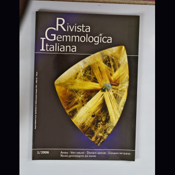 Rivista Gemmologia Italiana 1/2006.